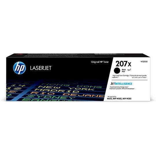 hp 207x schwarz